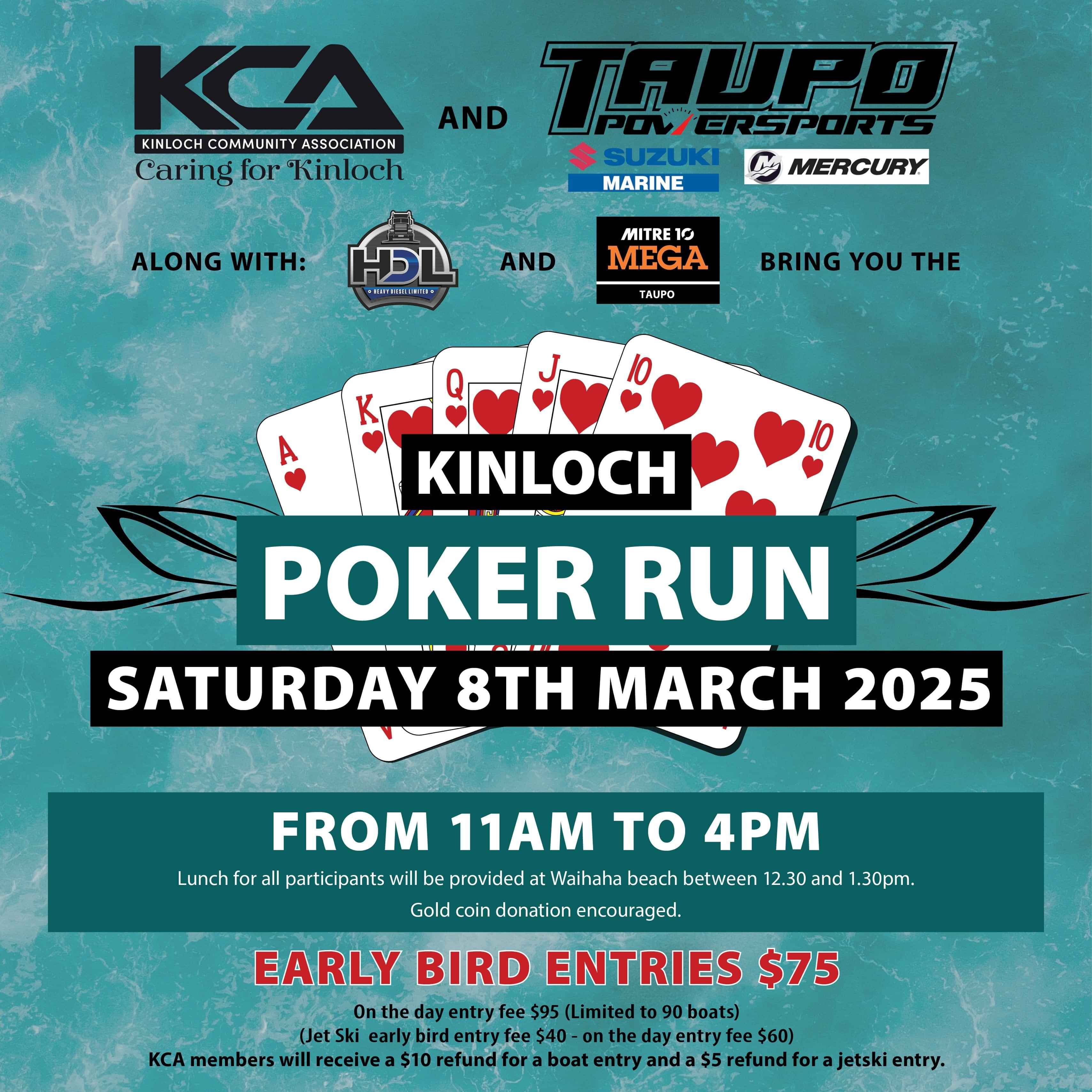 Kinloch Poker Run Kinloch Kinloch Community Association